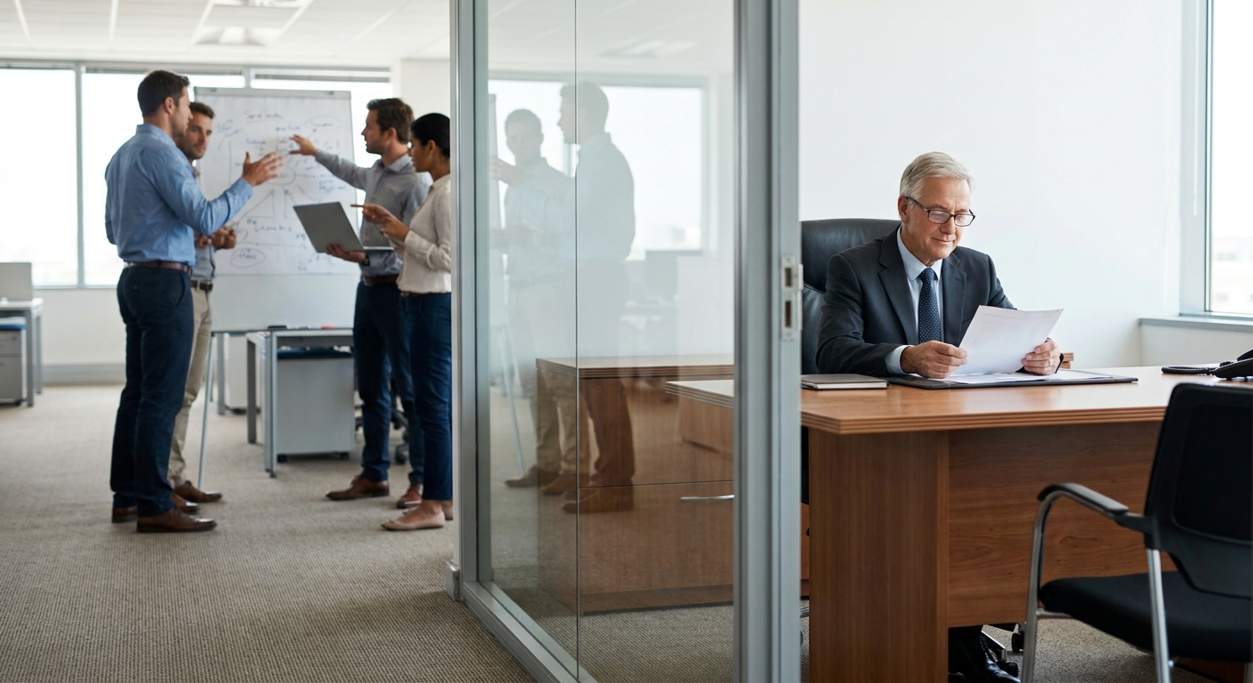 The CEO Who Never Leaves the Office